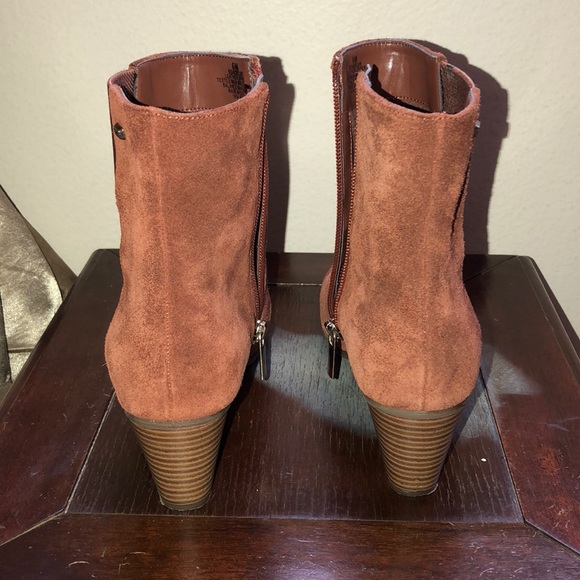 Bandolino Brown Suede Boots - Picture 3 of 3